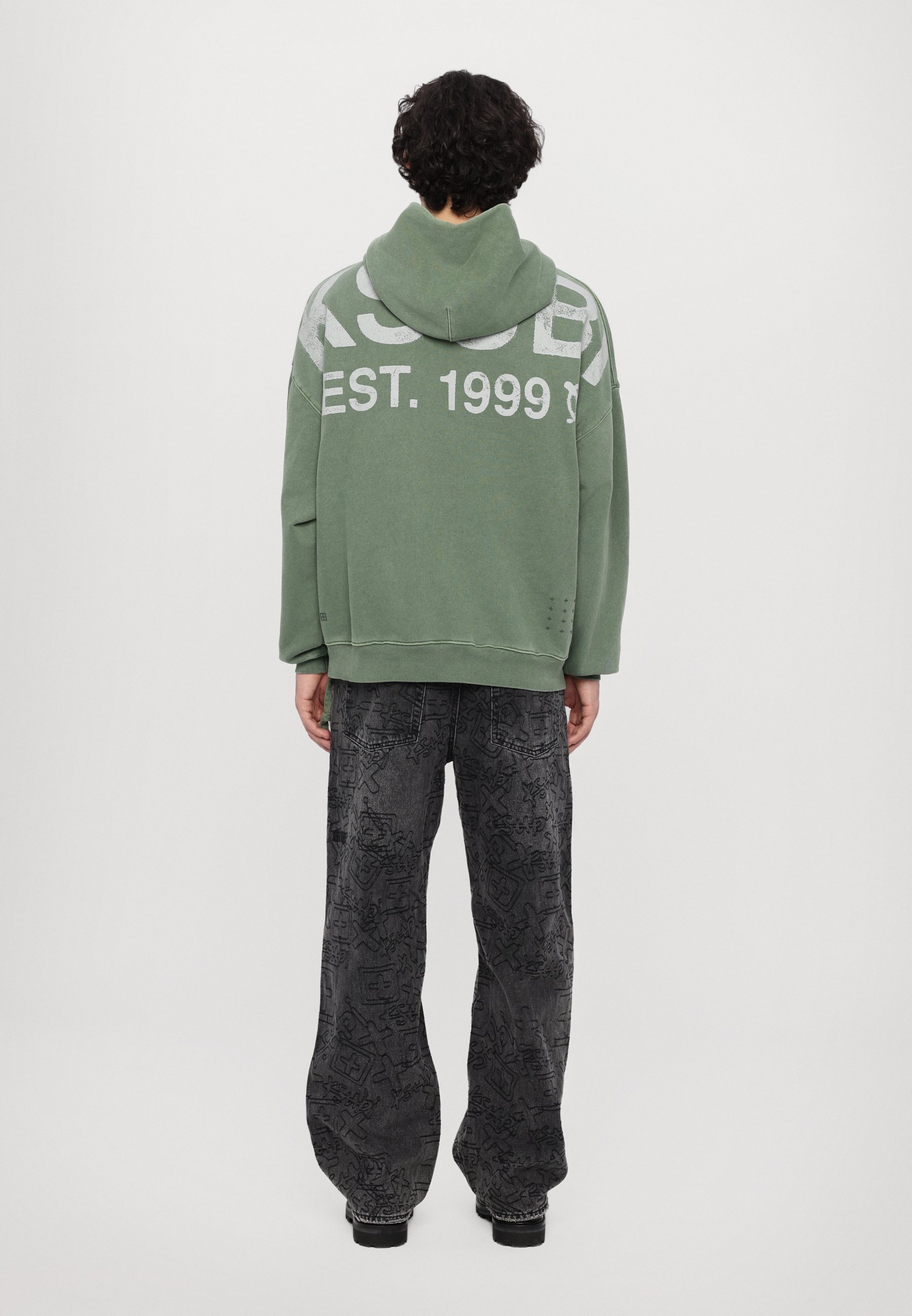 【関税込み】Ksubi グリーン State Ekcess フーディ State Ekcess Hash Hoodie | Ksubi ++