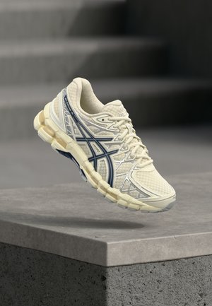 GEL KAYANO - Baskets basses - cream/independence blue