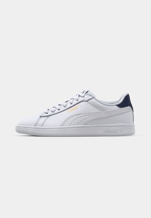 Puma SMASH 3.0 UNISEX - Baskets basses - white/navy/gold