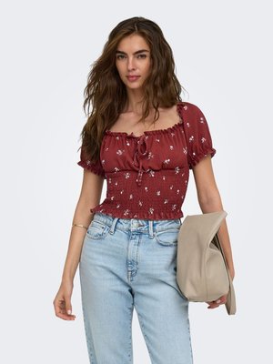 ONLY TOP ONLHILLARY TOP - Blúz - spiced apple