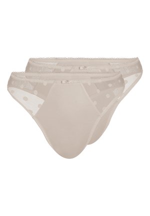 2 PACK - String - nude