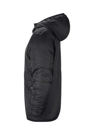 Nike Solid Color Logo Casual Hooded Jacket Black — photo 3