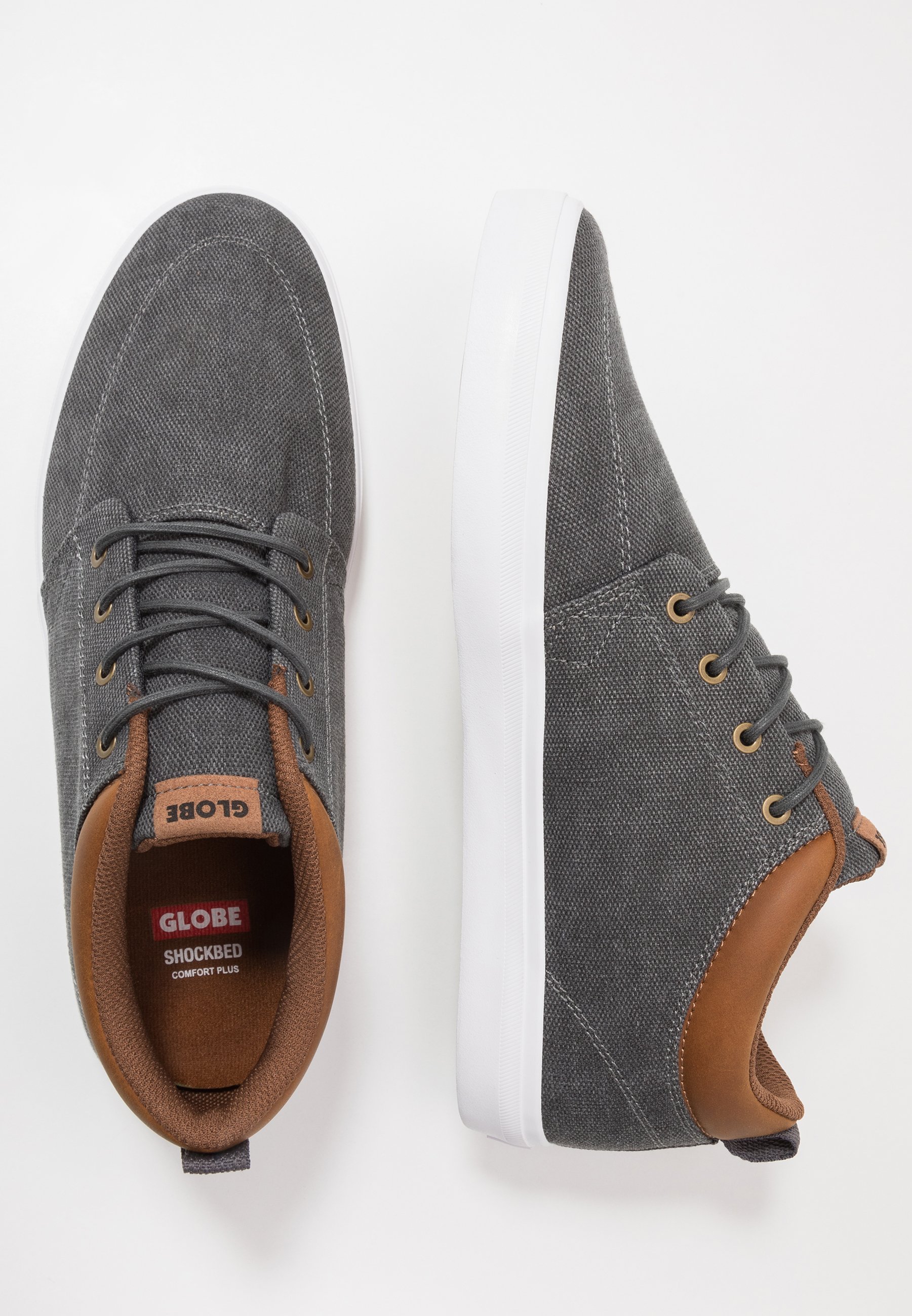 Globe CHUKKA Skatesko battleship Zalando.no Globe Joggesko navy suede Zalando.no