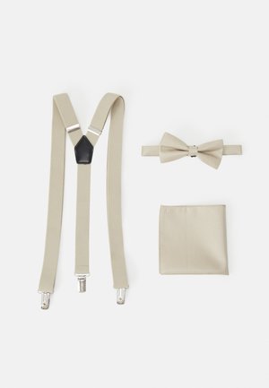 SUSPENDER/HOSENTRÄGER SET - Andre accessories -  beige