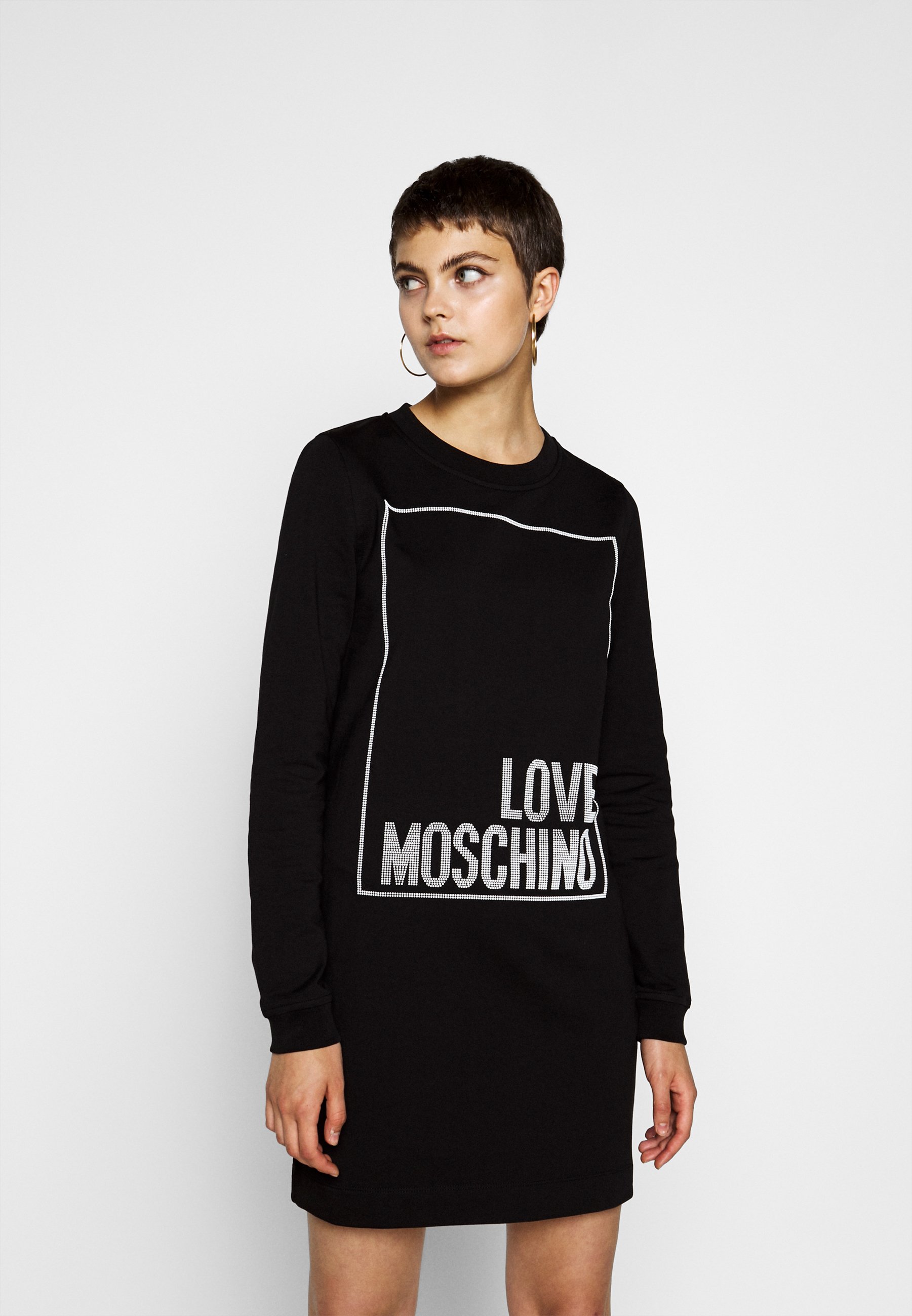 love moschino black dress