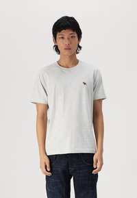 Abercrombie & Fitch 5-Pack Signature Icon Tees - Basic T-shirt - black/scarab/blue/white