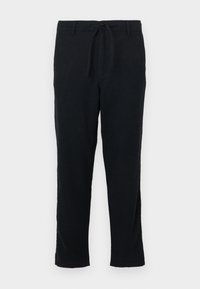 Selected Homme Tygbyxor - black