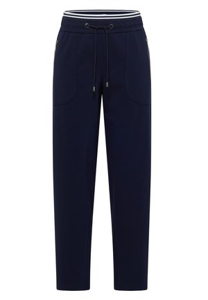 Cecil, MID WAIST BARREL LEG HOSE IM CASUAL FIT - Pantaloni - urban dark blue