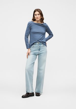 Anna Field 2 PACK - Ilgarankovis viršutinės dalies drabužis - blue indigo/egret