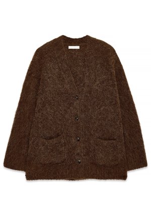 NA-KD Strickjacke - brown