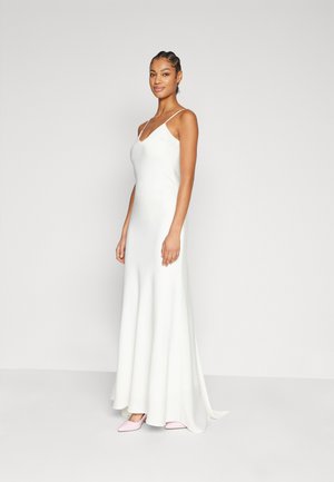 YASDOTTEAK MAXI TRAIN DRESS  - Galajurk - star white