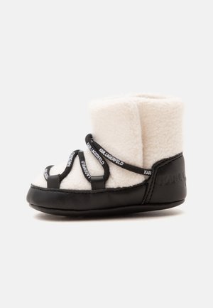 KARL LAGERFELD KIDS CHAUSSONS UNISEX - Πρώτα παπούτσια - black