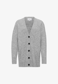 OPUS DILANO Strickjacke hazy fog melange/grau Zalando