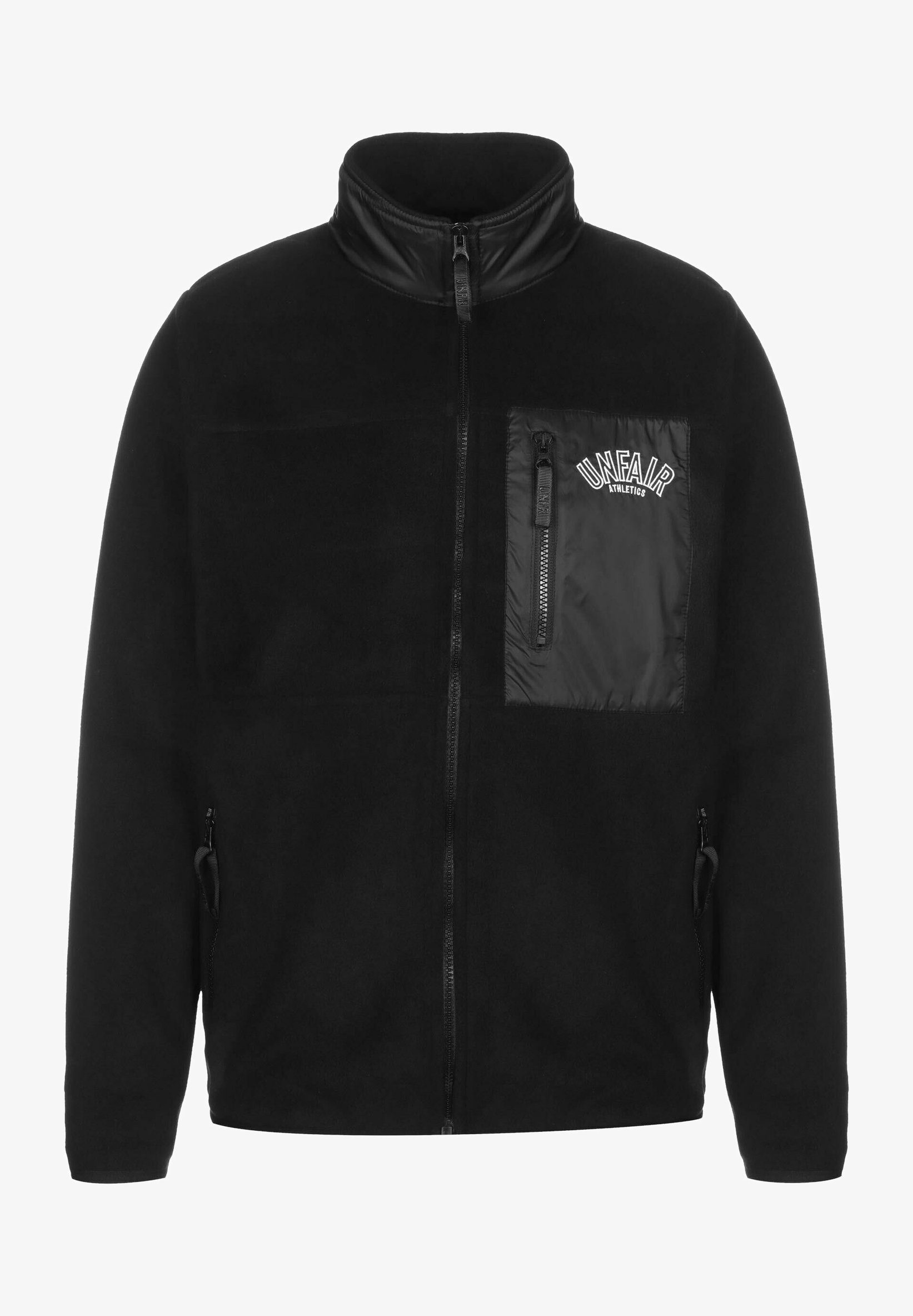 UNFAIR ATHLETICS ELEMENTARY Giacca in pile black/nero