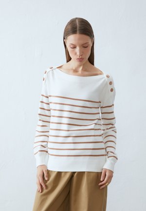 Anna Field, Pullover - off-white/light brown