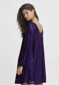 ICHI IHFAUCI - Cocktailjurk - violet indigo