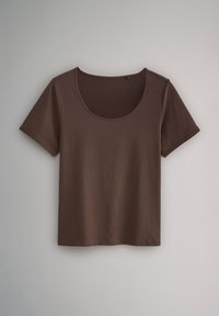 THE SET 5 PACK SLOUCH SHORT SLEEVE  REGULAR FIT - T-paita - black, brown, white