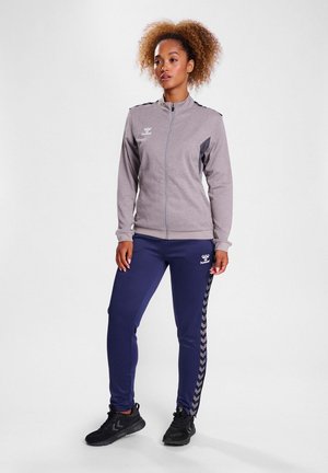 AUTHENTIC ZIP - Trainingsvest - grey melange