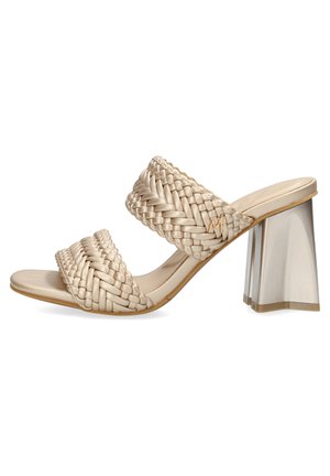 Mexx Mules à talons - gold