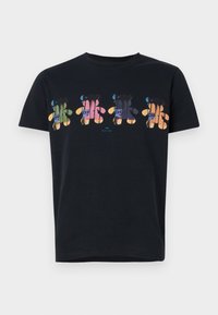 SLIM FIT - T-shirt imprimé - very dark navy