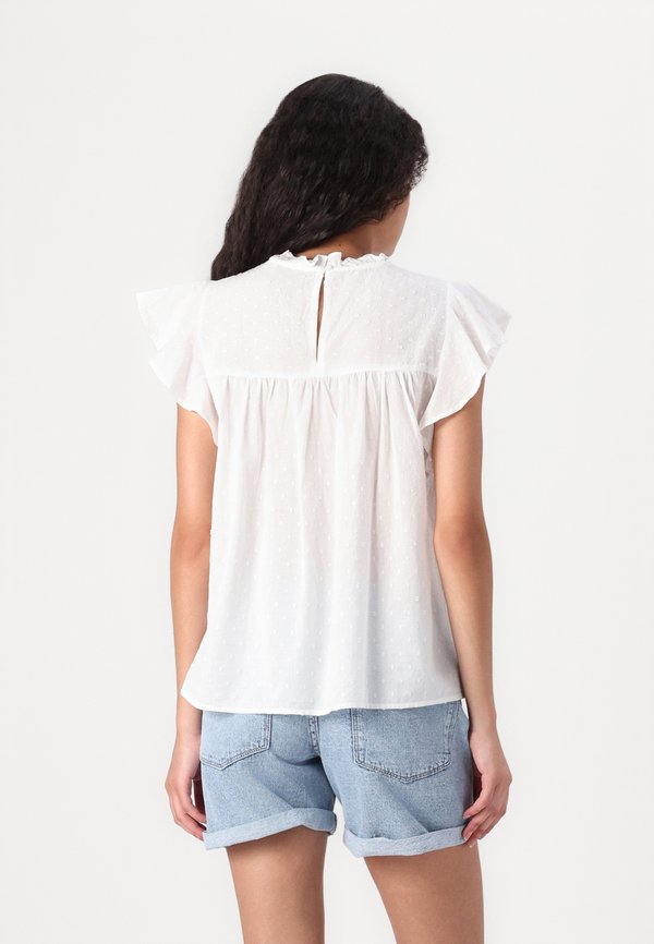 ONLKATTI DOBBY - Blouse - cloud dancer4