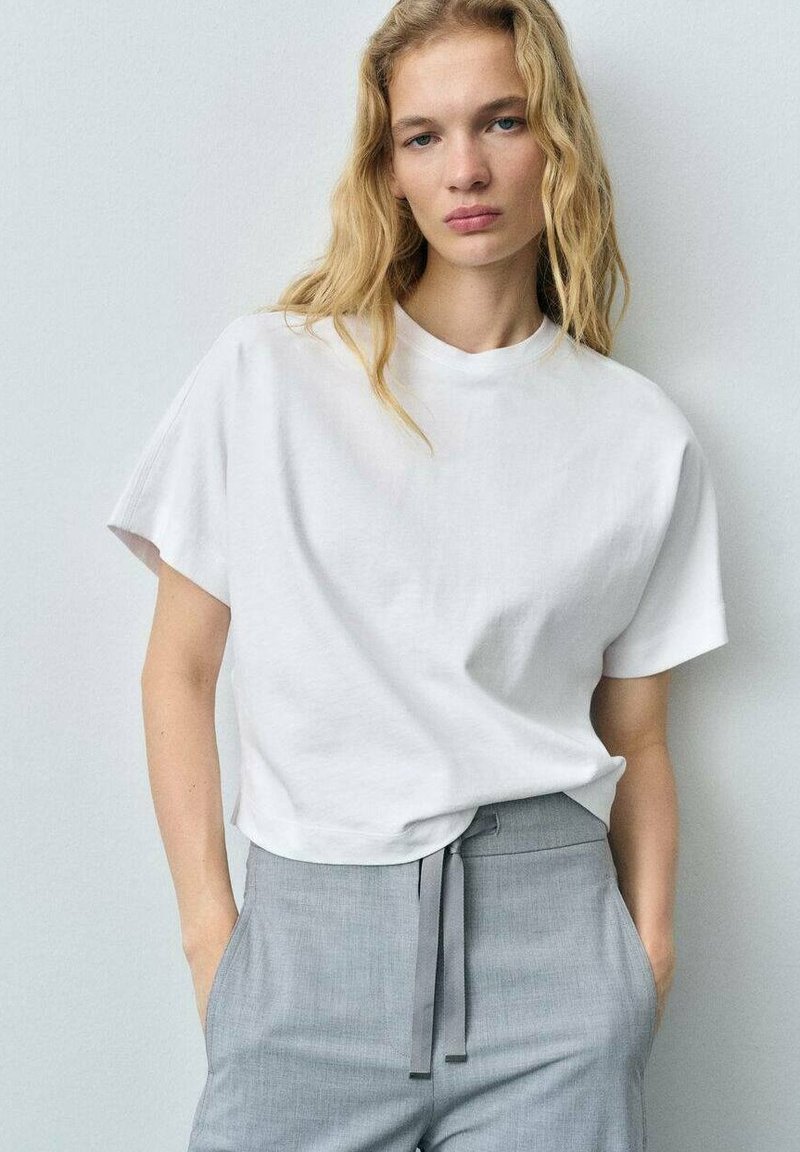 Mango T-shirt basic - white