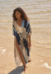 Next TIE WAIST  REGULAR FIT - Beach accessory - blue stripe