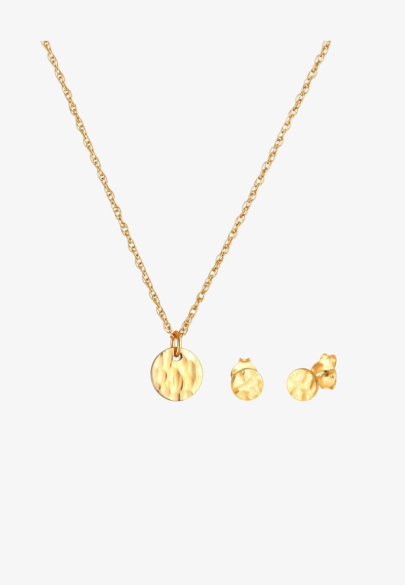 Elli Plattchen Set Collana Gold Oro Zalando It