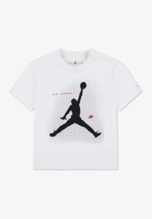 JUMPMAN GRID BLUR UNISEX - T-shirts print - white