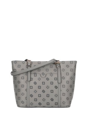 EMBOSSED - Kabelka - gray