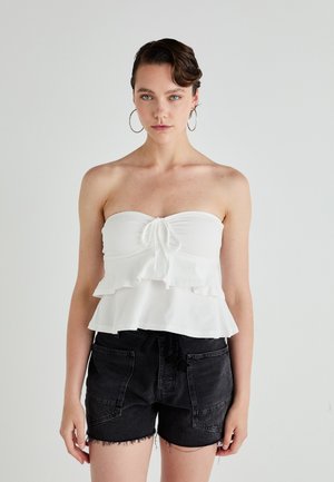 RUFFLE - Viršus - offwhite
