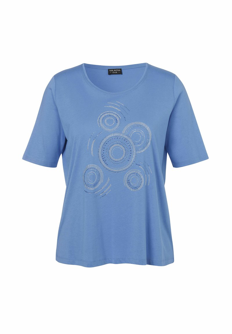 Via Appia Due T-Shirt print - blau