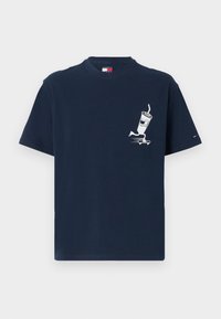 SKATER GRAPHIC TEE - T-shirt imprimé - dark night navy