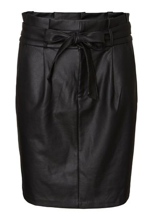 Vero Moda VMEVA PAPERBAG - Ceruzaszoknya - black