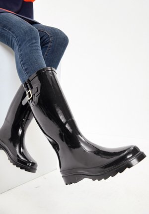 TALL GLOSS FINISH - Holínky - black