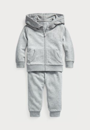 Polo Ralph Lauren FRENCH TERRY HOODIE & TROUSER SET - Survêtement - light grey heather