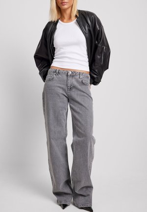 HUFT - Relaxed fit jeans - light grey
