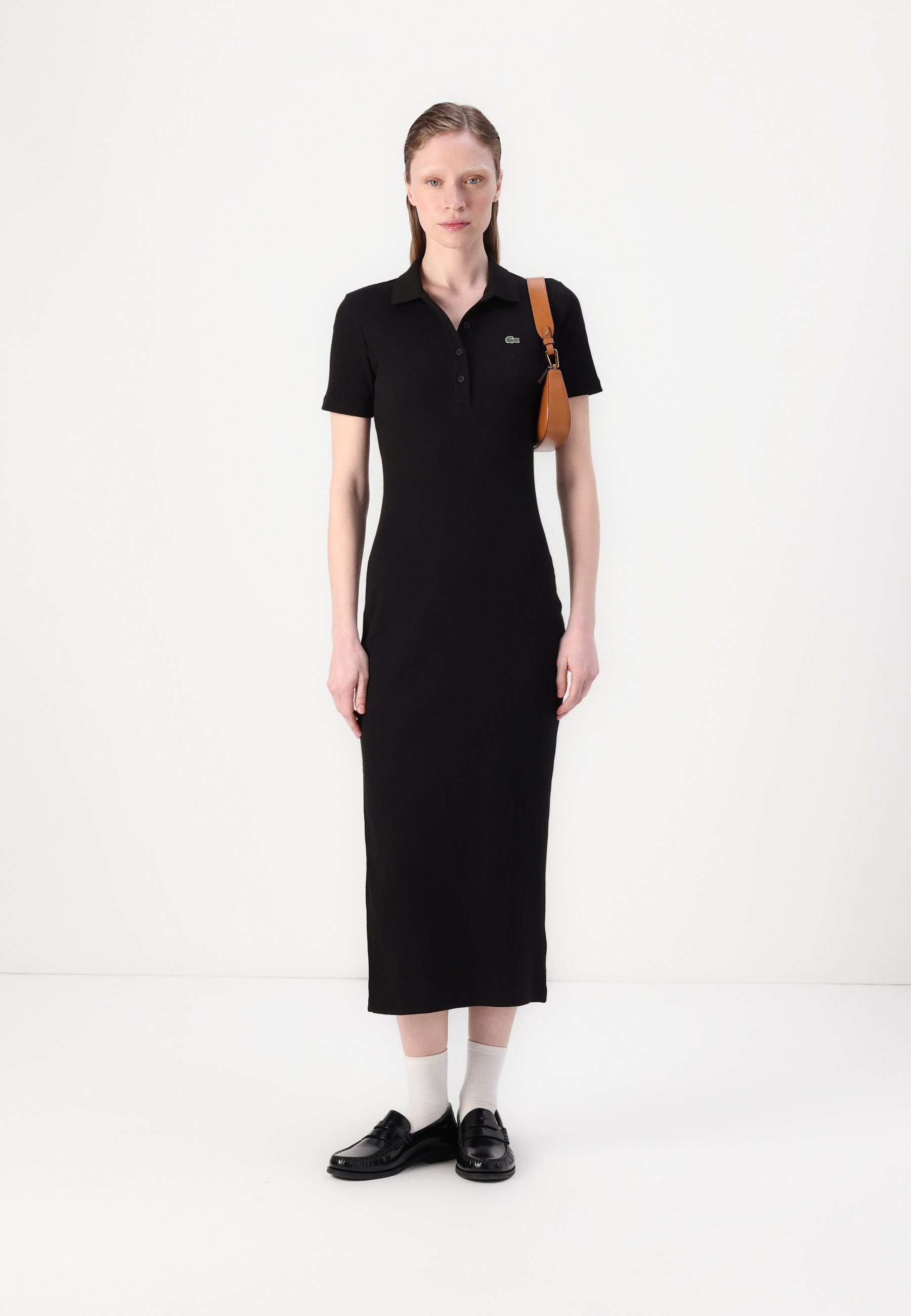 Lacoste Jersey dress - black - Zalando.co.uk