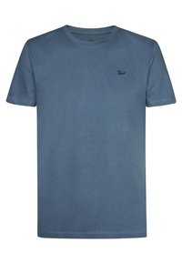 Petrol Industries 3 PACK SPECIAL - T-shirt basic - navy white lightshadow