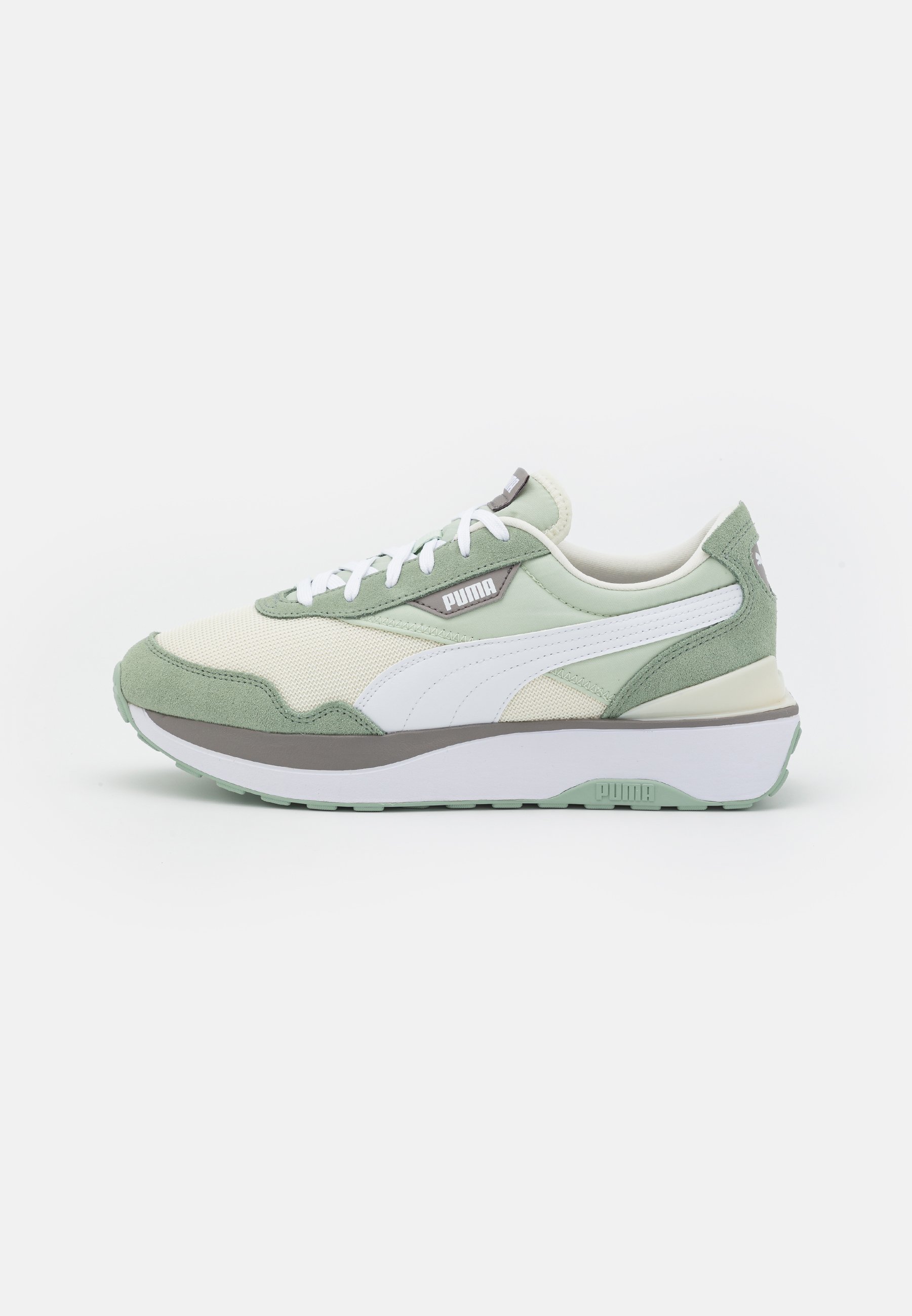 browser reactie Beleefd Puma CRUISE RIDER ROAD - Sneakers laag - white/green/groen - Zalando.nl