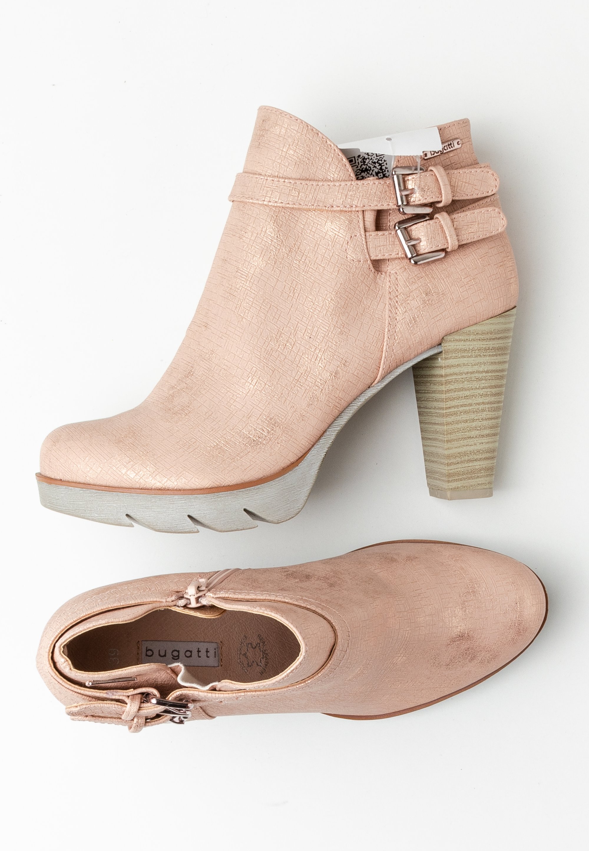 Bugatti Schuhe Bugatti Rosa Stiefelette Deerberg Stiefeletten