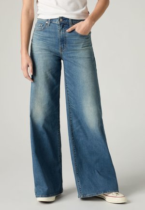 728™ HIGH RISE WIDE LEG - Wide leg - quiet cool