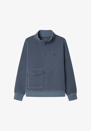 Hackett London Mikina - dark denim blue