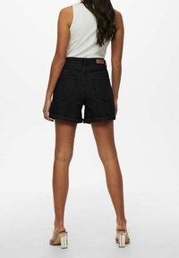 ONLY Shorts vaqueros - black denim