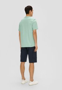 s.Oliver MIT FRONTPRINT - T-shirt print - ozeangrün