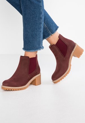 Botines bajos - bordeaux