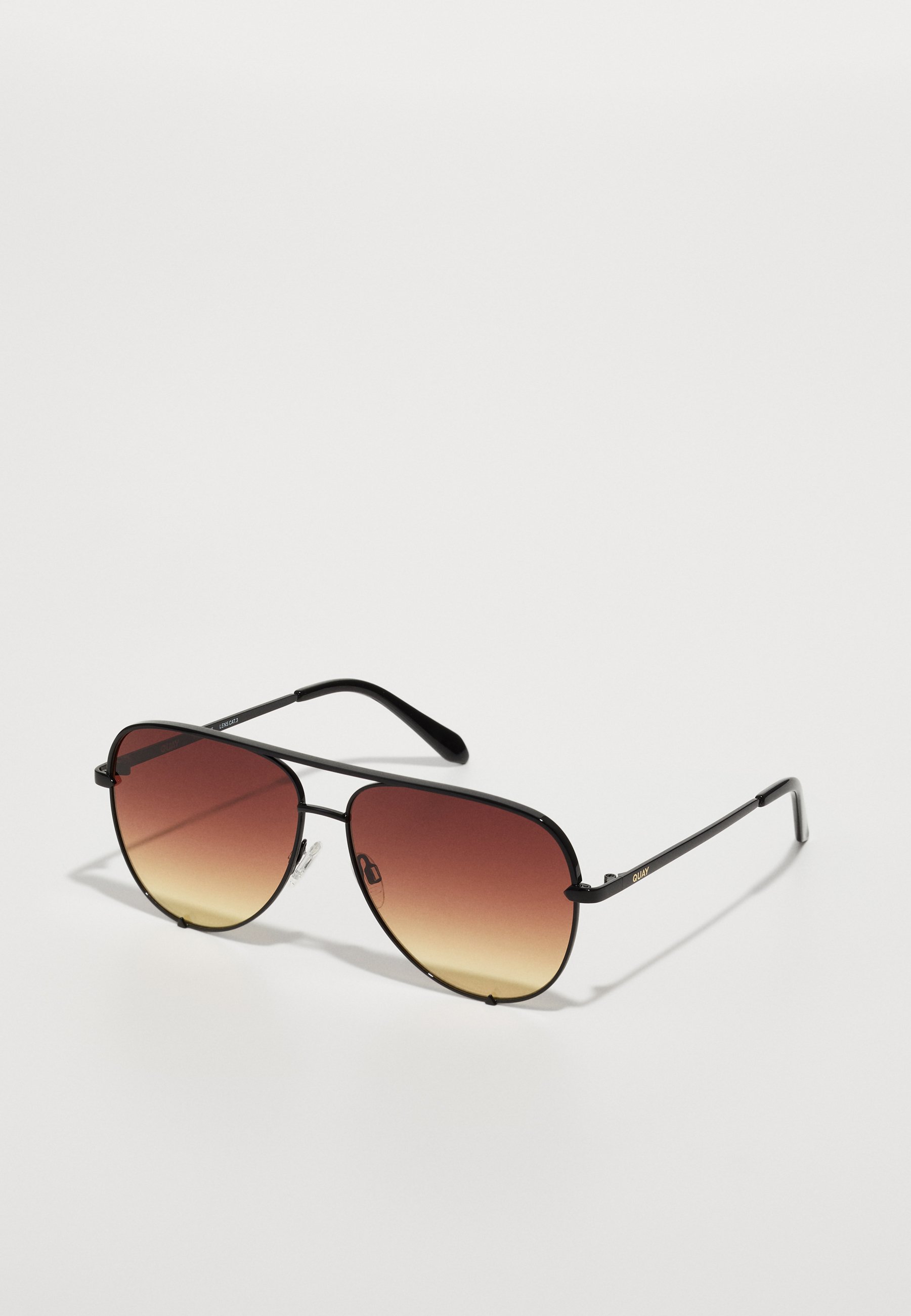Quay Australia Amber Sunglasses Quay Australia Level Up Remixed Sunglasses Matte Doe/Brown main image 2