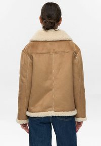Nümph NUELIOTTA REVERSIBLE  - Veste d'hiver - cognac