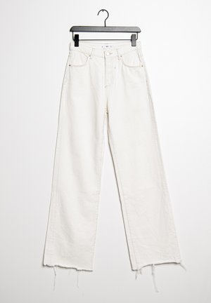 Mango Vaqueros a campana - beige