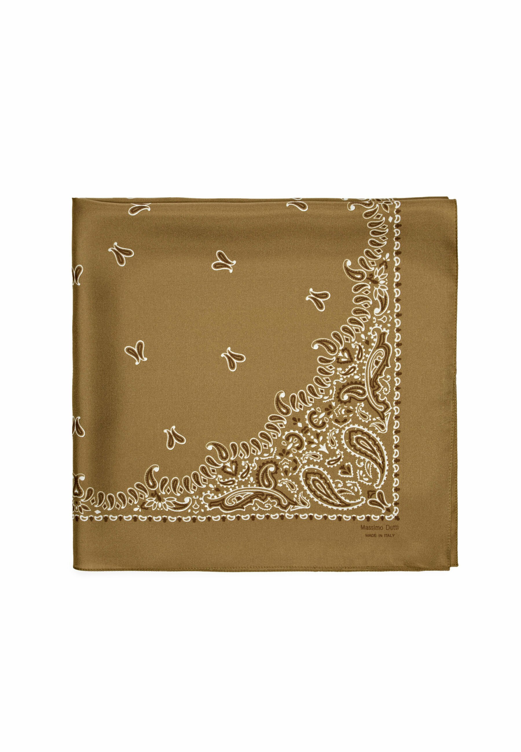 ★ Massimo Dutti★ Paisley pattern 100 silk bandana 0631872 06355725670-o1.jpg?ts=